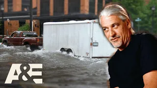 Shipping Wars: Roy Risks Missing Son’s Graduation Driving Shipment Through HEAVY Floods | A&E