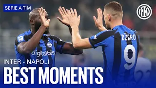 INTER 1-0 NAPOLI | BEST MOMENTS | PITCHSIDE HIGHLIGHTS 👀⚫🔵
