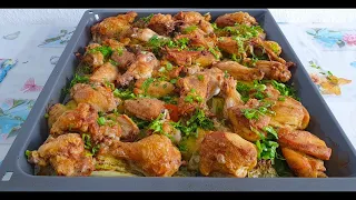 Два в одном быстро и вкусно!Курочка на овощах!