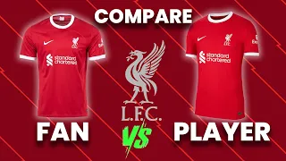 Minejerseys.cn | Liverpool Home 23-24 Player Version VS Fan Version Comparison | 4K Unboxing Review