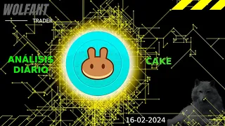 Análisis diario de pancakeswap (CAKE) - 16/02/2024
