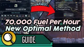 Zinogre Optimal Steamworks Fuel Farm - BETTER than Guiding Lands! | MHW Iceborne