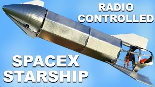 Radio Controlled SpaceX Starship Belly Flop