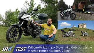 Krížom - Krážom po Slovensku dobrodružstvo v sedle Honda CB500X 2020 - motoride.sk (REUPLOAD)