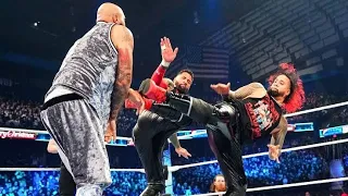 The Usos vs Hit Row | Undisputed tag team tital match | Smackdown 23 December 2022