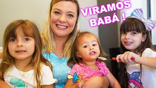 LAURINHA E HELENA SENDO BABÁ POR 1 DIA DA MARIA ALICE 2👶 JÉSSICA GODAR jpg