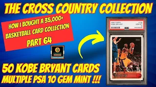 PSA Grade Reveal - Kobe Kobe Kobe - 50 Cards - Cross Country Collection Part 64