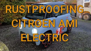 Rustproofing CITROEN AMI with LANOGUARD  & How to Remove Front & Rear Bodywork