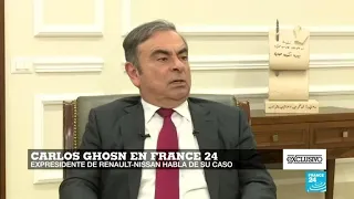 Carlos Ghosn a France 24: "Tenía miedo de quedarme en Japón"