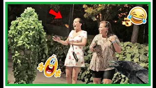 Best funny scared with the Bushman prank🤣 | Best scared 2021