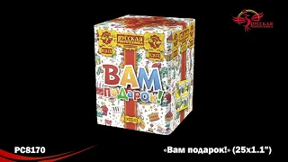 PC8170 Батарея салютов Вам подарок!