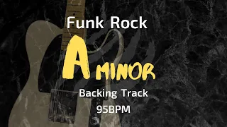 Funk Rock Style Guitar Backing Track in Am