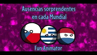 Ausencias Importantes de los Mundiales - (1930-2018) - Fun animator