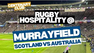 Scotland Rugby's Murrayfield Centenary Club hospitality - REVIEWED 👀