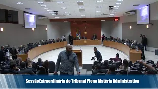 SESSÃO EXTRAORDINÁRIA DO TRIBUNAL PLENO MATÉRIA ADMINISTRATIVA 27/06/2019 - PL1