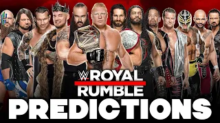 WWE Royal Rumble 2020 Predictions