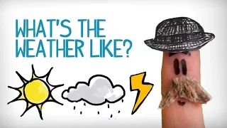 What's the weather like? Learning basic English conversation