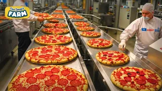 Frozen Pizza MEGA FACTORY: How Automation Produces TONS of Pizzas Daily