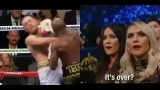 Conor McGregor Family & Girlfriend Reaction to Loss to Mayweather