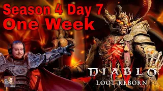 Diablo IV -  Season 4 Day Seven!! (One Week, Necro Leveling)