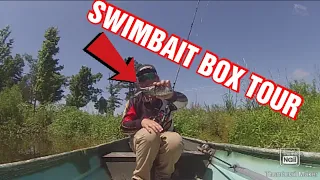 swimbait box tour!!