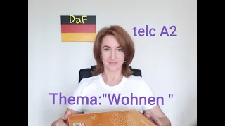 1. Deutsch lernen  / Thema: "Wohnen" / telc A2 / Fragen