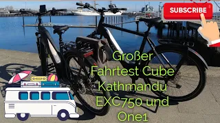 🚲💥Große Testtour🚲mit den Cube Kathmandu Hybrid EXC 750 und Kathmandu One1 im Elbsandsteingebirge💥