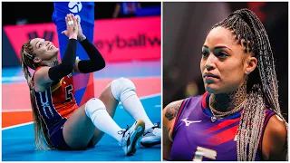 Craziest Libero in Women's Volleyball History | Brenda Castillo