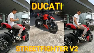 2023 DUCATI STREETFIGHTER V2 TEST RIDE [Noob Rider Review]