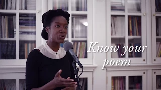 POL Tips and Examples: Know Your Poem