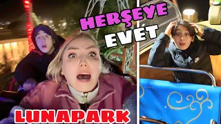 HERŞEYE EVET !! LUNAPARK Mahsur Kaldık