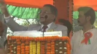 SKM Video: Speech of  Nar Bhadur Bhandari at Rangpoo on 9th April 2014 (Part -1)