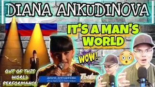 IT’S A MAN’S WORLD - DIANA ANKUDINOVA 🇷🇺- FILIPINO REACTION||PHENOMENAL AND OUT OF THIS WORLD 😱