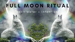 Full Moon Ritual | Moon Water + Intentions | Full Moon Manifestation