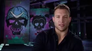 Suicide Squad: Jai Courtney "Boomerang" Behind the Scenes Movie Interview | ScreenSlam