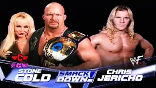 Stone Cold Vs Chris Jericho WWF Championship Match 8/23/2001