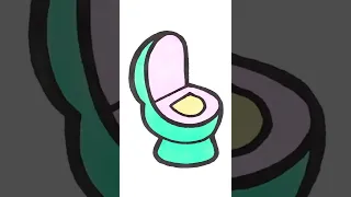 draw a picture of a toilet