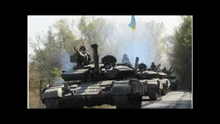 Танки и контрнаступление ВСУ: опубликовано видео мощного танкового прорыва сил ООС на Донбассе