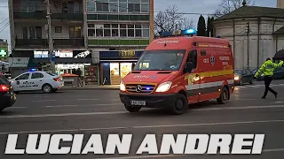 Ambulanta Pompierii SMURD C1 Terapie Intensiva Mobila