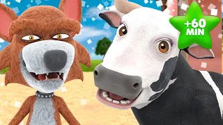 20 Minutes Mix - Lola the Cow and More Songs! #2 | Zenon The Farmer