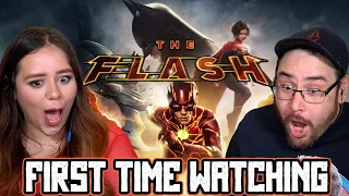 The Flash (2023) MOVIE REACTION | Our FIRST TIME WATCHING | DC | Michael Keaton | Batman
