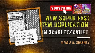 New Super Fast Infiniti Items Duplication in Scarlet / Violet @fazlid.urahara