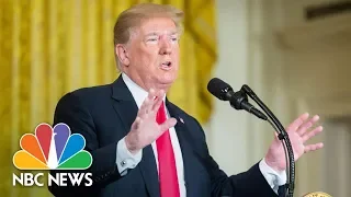 President Donald Trump: We Will Have The Space Force, ‘Separate, But Equal’ | NBC News