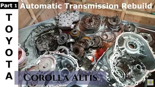 A246E Toyota Corolla Altis Automatic Transmission Rebuild Part 1