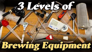 3 Levels of Homebrewing Equipment to Own