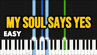 Sonnie Badu - My Soul Says Yes | EASY PIANO TUTORIAL by SAPiano