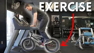 WORKOUT AND RIDE BMX (It will help you progress FAST)