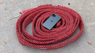 iPhone 11 VS 1000 FIRECRACKERS