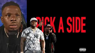 Diddy Son Said A Lil To Much! King Comb - Pick A Side (50 cent Diss) REACTION