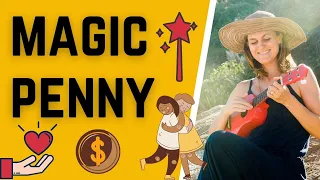 Magic Penny Lyrics [LYRIC VIDEO] by Malvina Reynolds, cover by Lindsay Müller